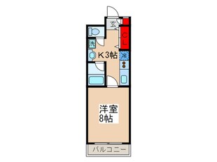 ＥＡＳＴ国立の物件間取画像